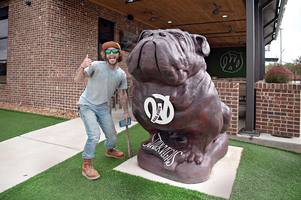 Casting Bulldogs: Starkville company finds demand among MSU fans for concrete statues