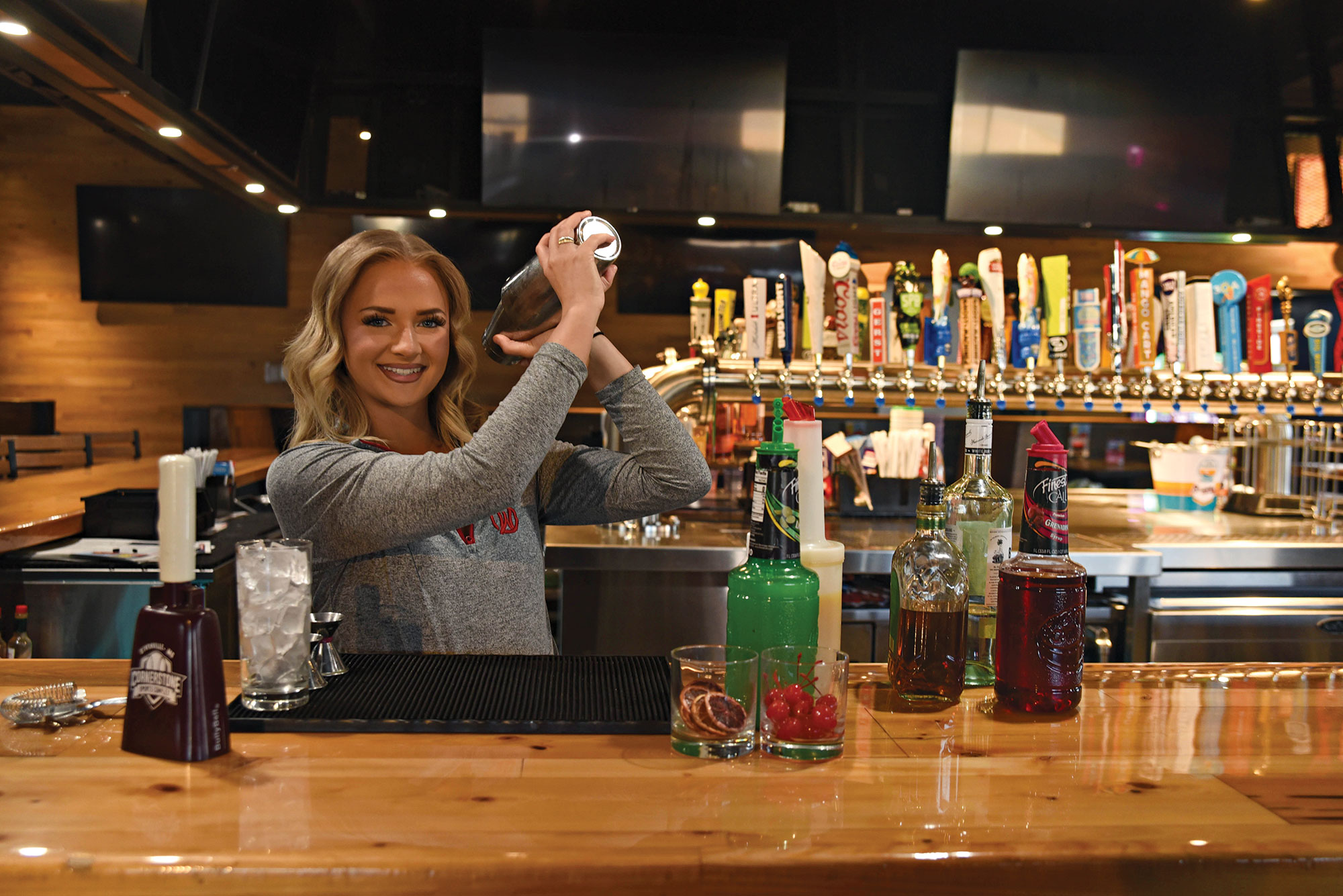 Allie Vance finds her footing, and her confidence, behind the bar 